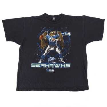 Tops, Seattle Seahawks T Adult Black Football Vintage Helmet Retro Shirt  9s Shirt