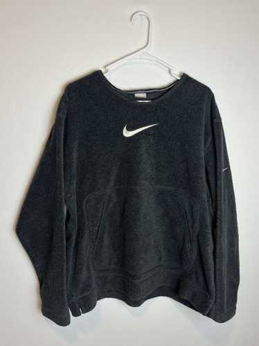 Nike Nike Vintage Fleece Charcoal Gray Center Swoo