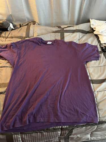 Hanes × Vintage Purple Blank Vintage Hanes T Shirt