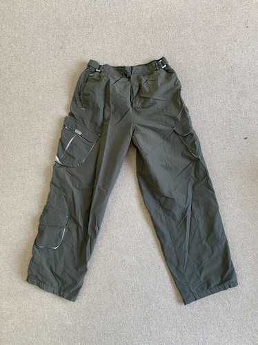 Vintage Vintage Green Shell Cargo Sweatpants