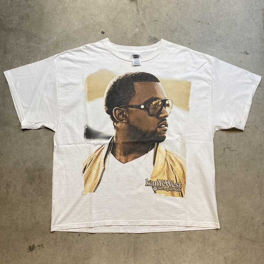 Kanye West × Rap Tees × Vintage Vintage 2005 Kany… - image 1