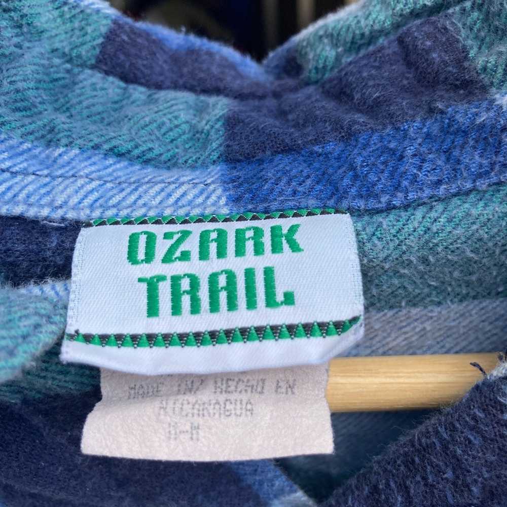 Flannel × Made In Usa × Vintage Vintage 90s Ozark… - image 3