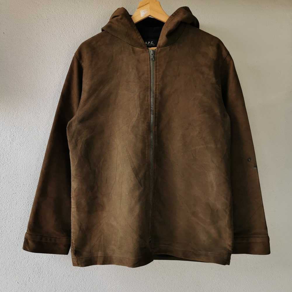 A.P.C. × Vintage A. P. C zipper hoodie jacket - image 1