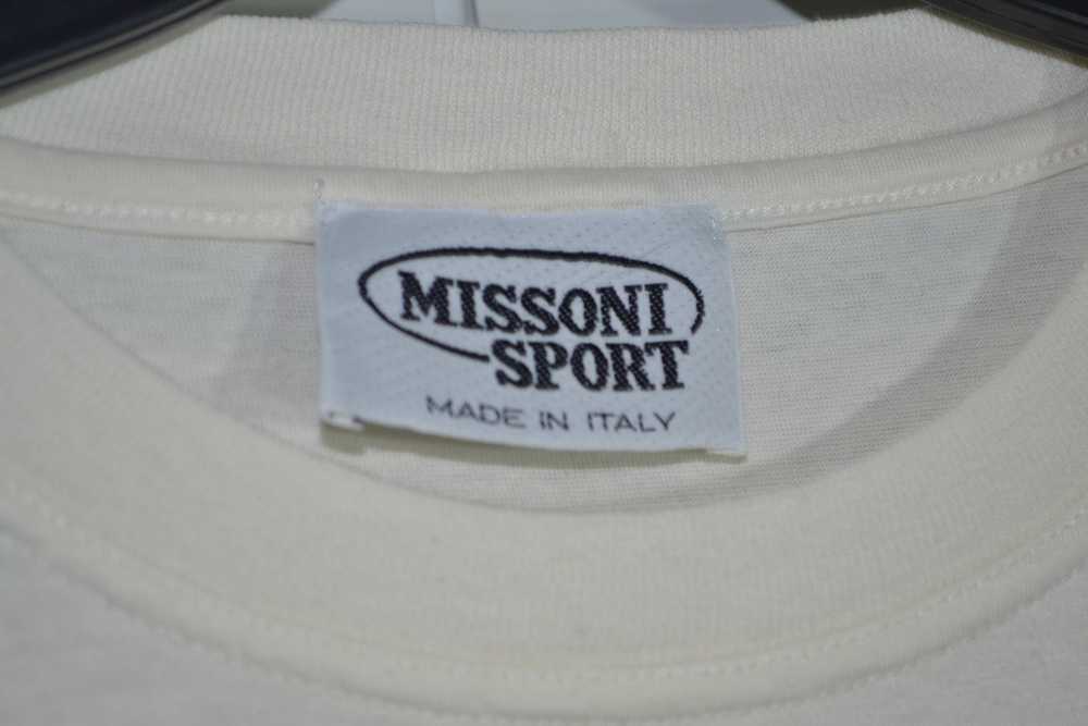 Missoni Missoni Sport M size Printed Chest Logo T… - image 4