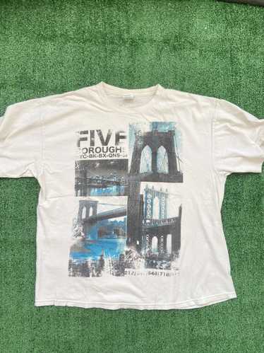 Vintage Vintage NYC Five Boroughs Tee