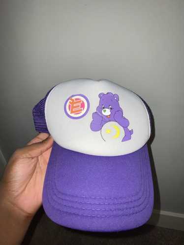 Ecosys Ecosys Purple Care Bear Trucker Hat - image 1