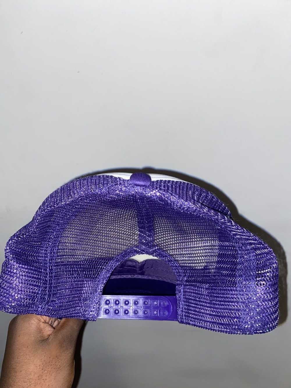 Ecosys Ecosys Purple Care Bear Trucker Hat - image 3