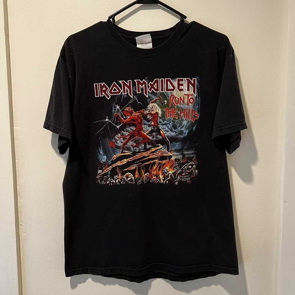 Iron Maiden × Vintage Vintage Iron Maiden run for… - image 1