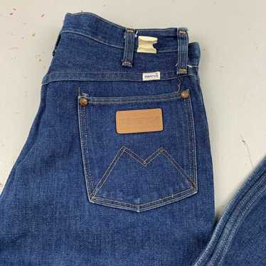 Vintage VTG 70s Deadstock Maverick Blue Jeans 32x… - image 1