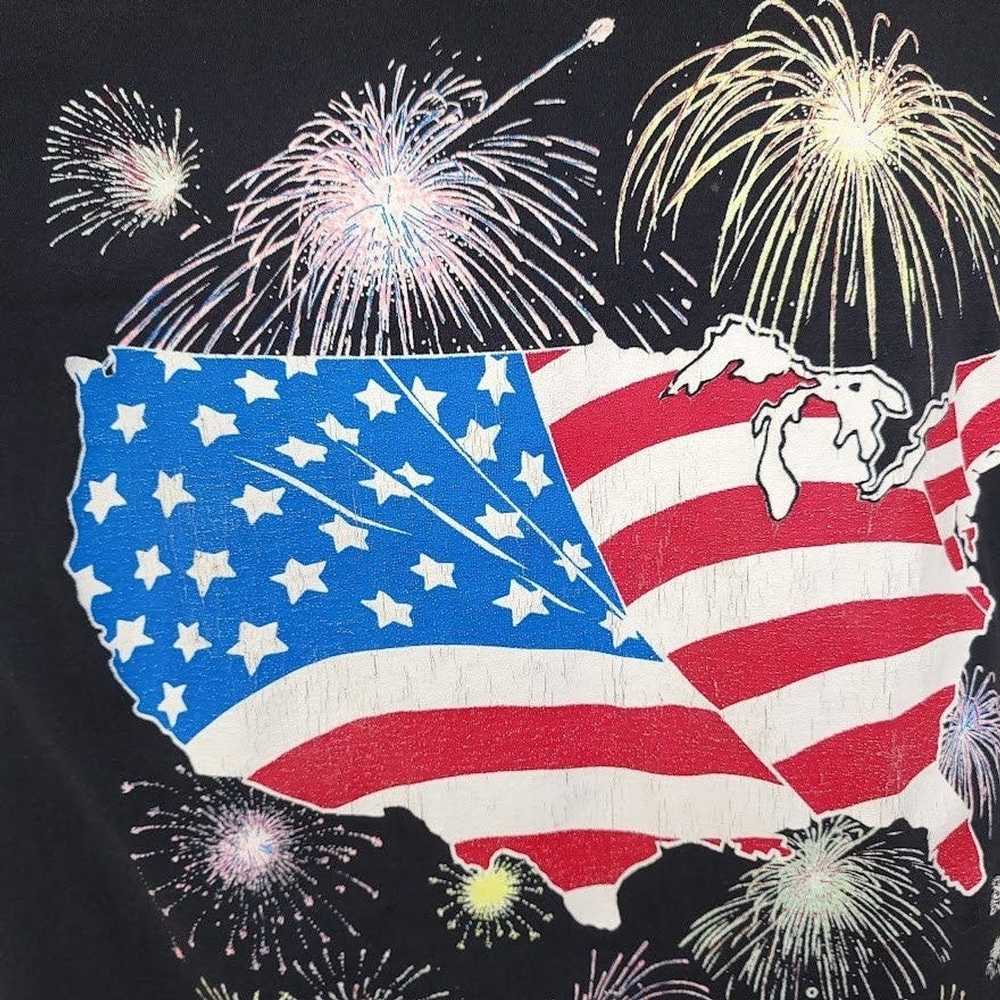 Vintage 4th Of July Fireworks T Shirt Vintage 90s… - image 2