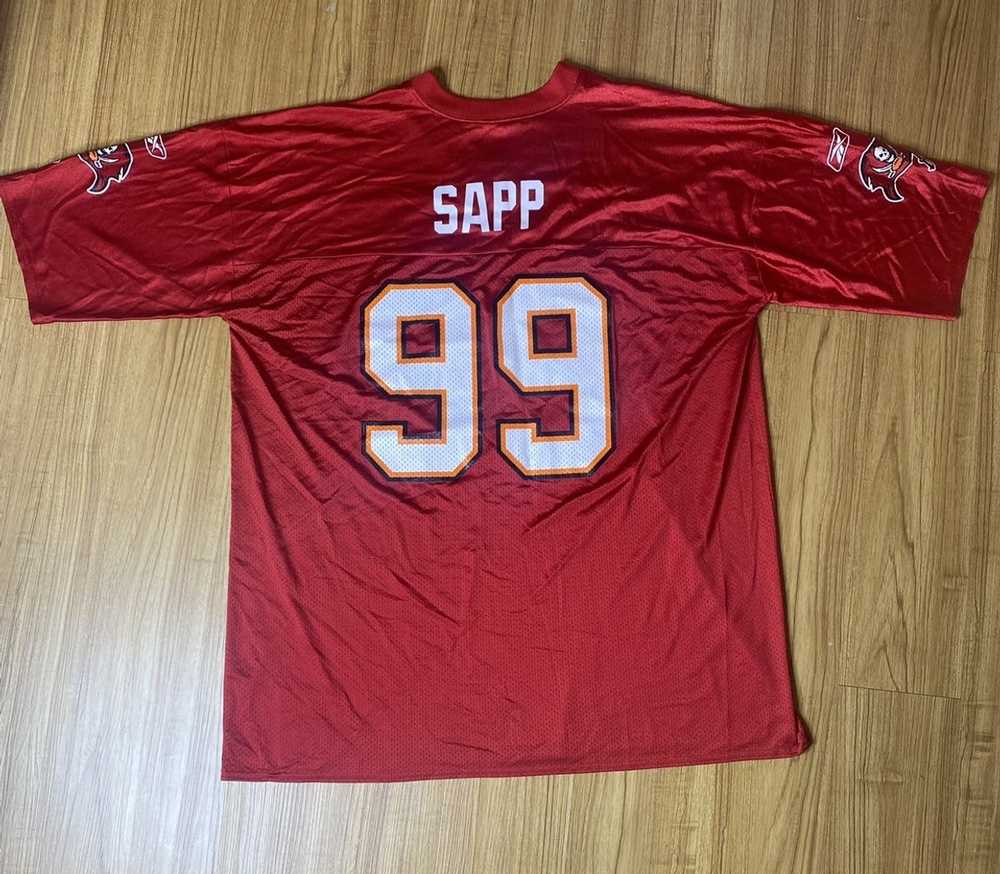 Vintage Tampa Bay Buccaneers Warren Sapp Logo Athletic Jersey Size Lar –  Yesterday's Attic