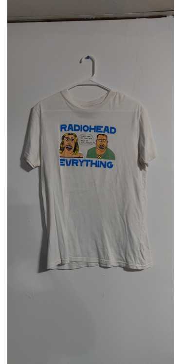Band Tees Vintage Radiohead "EVRYTHING" T Shirt