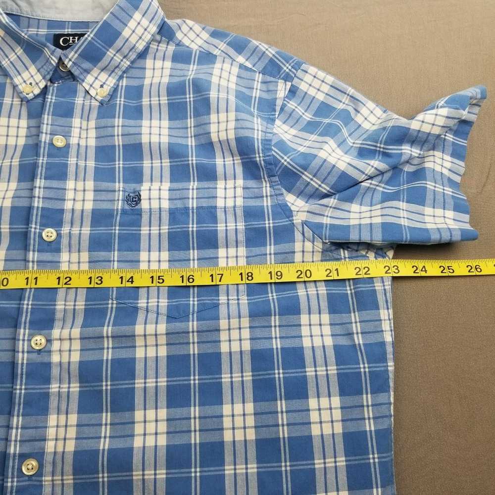 Chaps Chaps Men's Plaid Button Down Shirt Size Me… - image 6