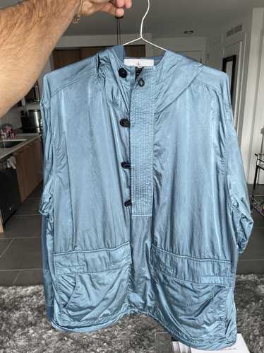 Stone Island Blue Nylon Metal Windbreaker