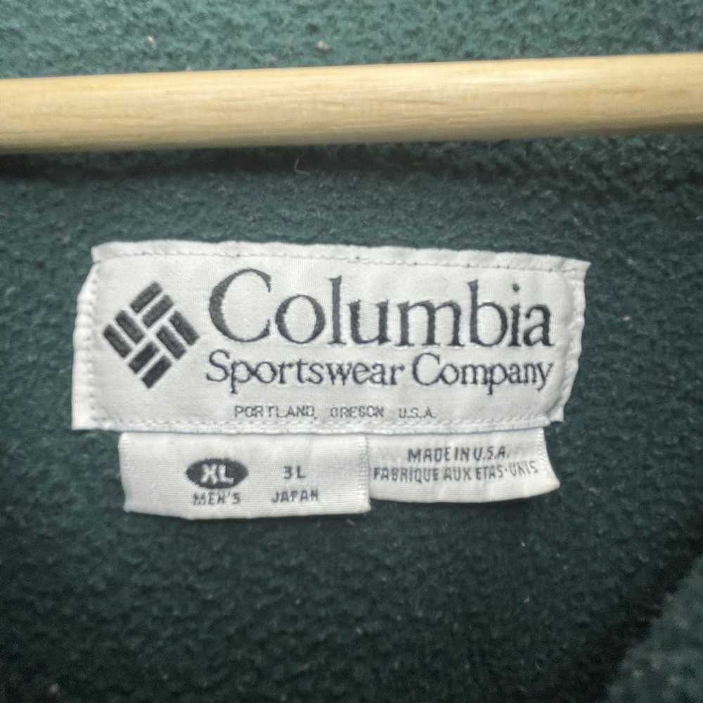Columbia × Vintage Vintage 90s Columbia Fleece Ve… - image 4