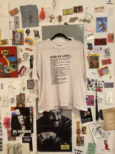 Vintage Vintage 'God Is Like...' T-Shirt - image 1