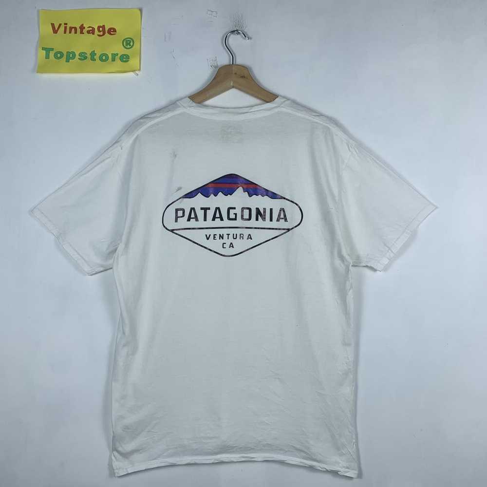 Patagonia × Streetwear T-shirt Patagonia big logo… - image 4