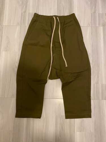 Rick Owens DRAWSTRING CROPPED PANTS