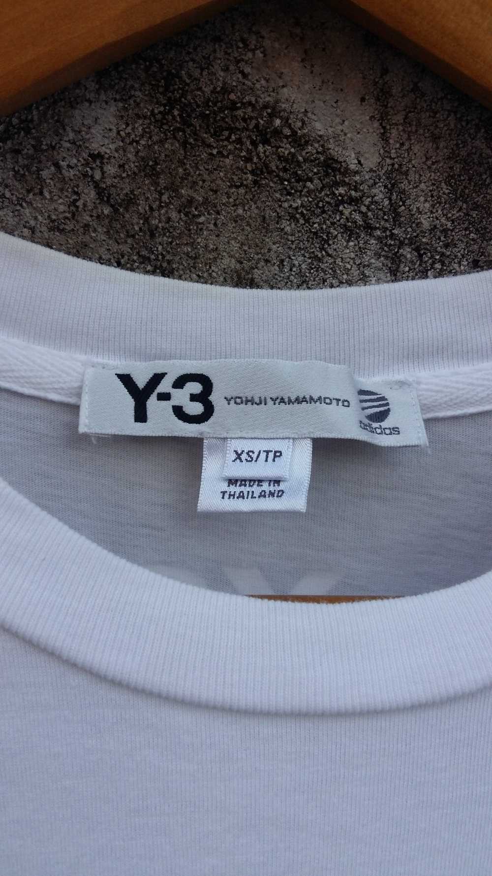 Adidas × Y-3 × Yohji Yamamoto Y3 Big Logo Tshirt - image 3