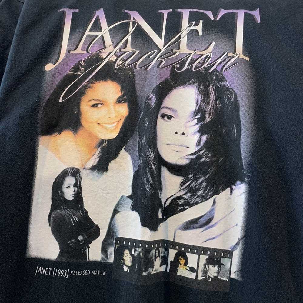 Band Tees × Rap Tees × Vintage Vintage Janet Jack… - image 2