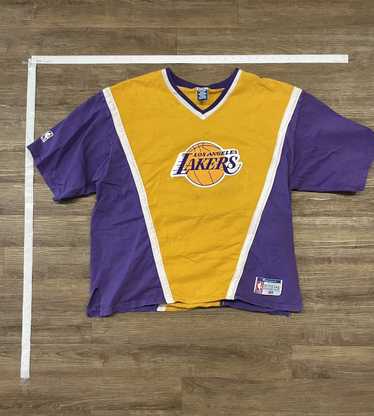 VINTAGE Nike NBA Los Angeles LA Lakers Warm Up Shooting Pants Black Size XL
