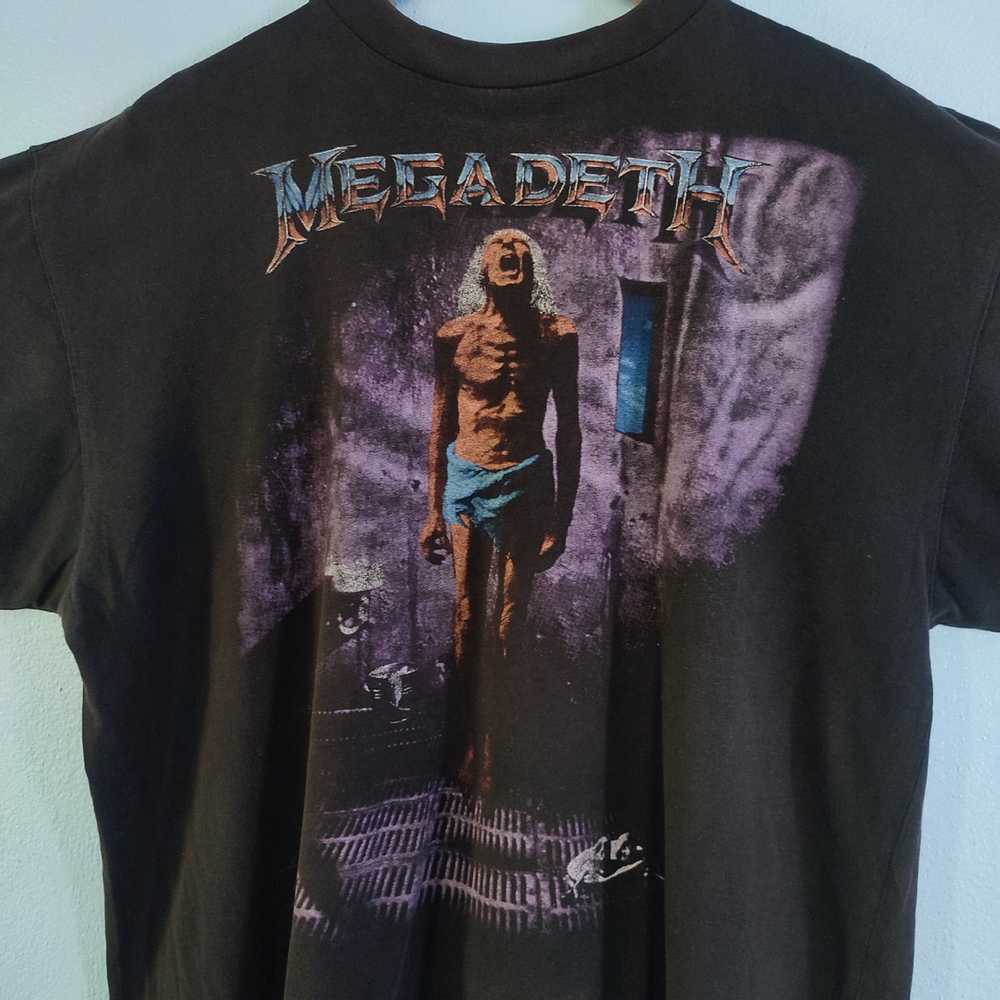 Megadeth × Rock Band × Vintage 90's MEGADETH Amer… - image 2