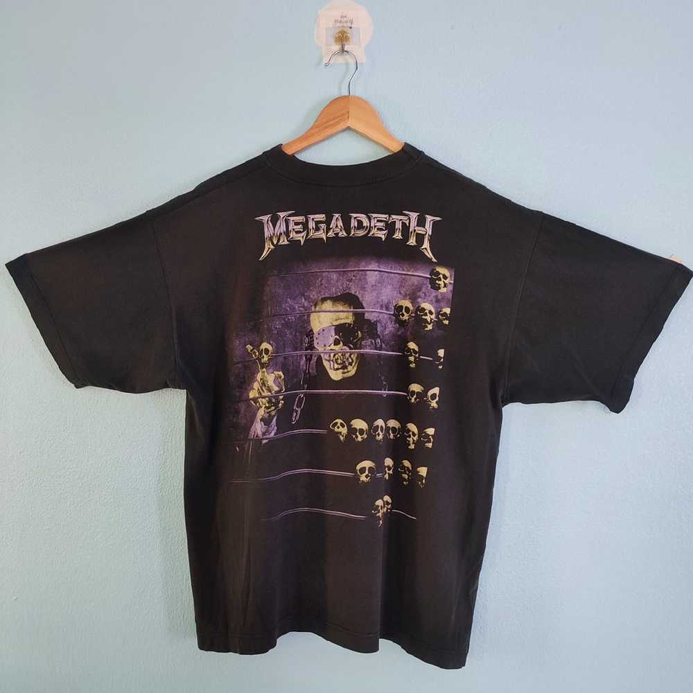 Megadeth × Rock Band × Vintage 90's MEGADETH Amer… - image 3
