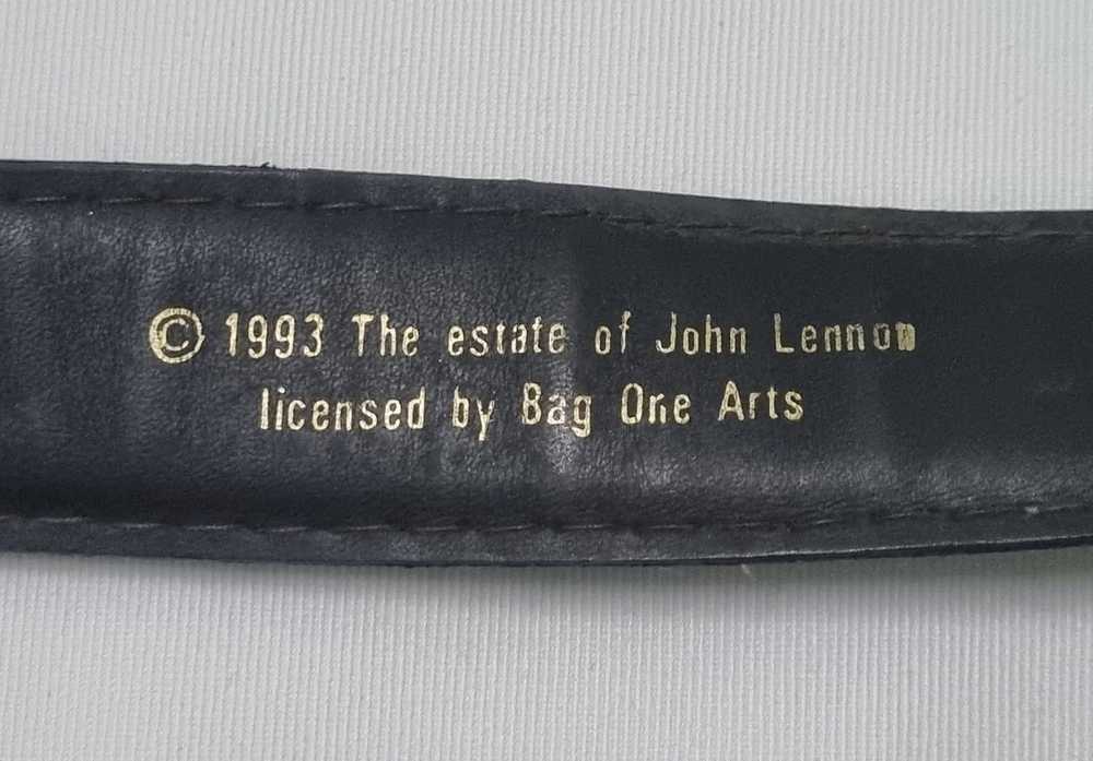 John Lennon × Vintage John Lennon Belt 1993 Bag O… - image 7
