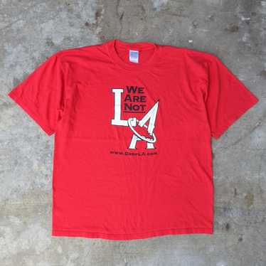 1980s California Angels Baseball T-Shirt – Red Vintage Co