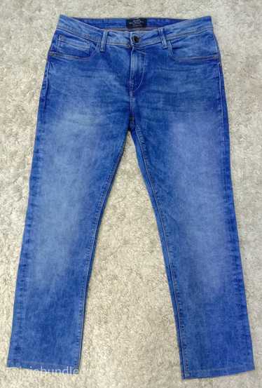 Bershka Skinny Fit Denim Jeans Size: 34W L34 Worn... - Depop
