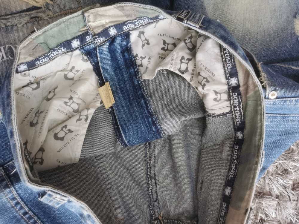 Distressed Denim × Dogtown × Vintage Vtg Dog Town… - image 10