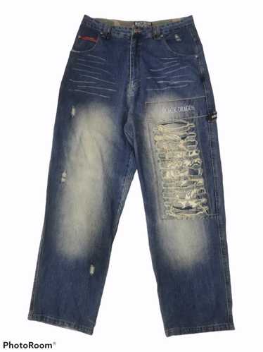 Distressed Denim × Dogtown × Vintage Vtg Dog Town… - image 1