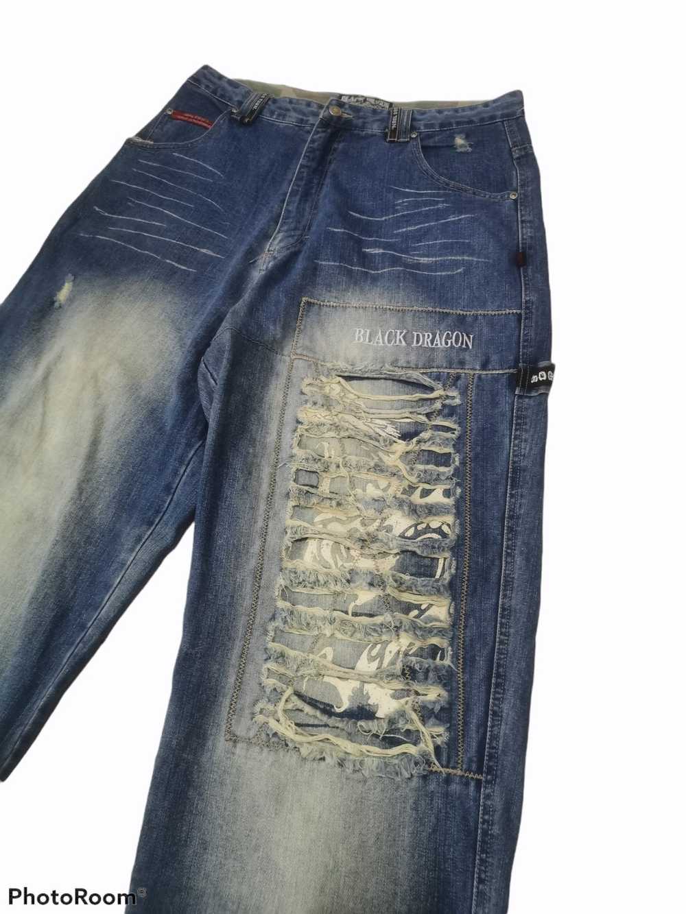 Distressed Denim × Dogtown × Vintage Vtg Dog Town… - image 2