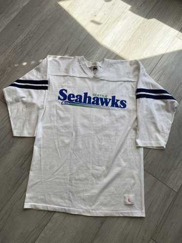 VTG 80s/90s NFL Seattle Seahawks T Shirt Jersey Tagged Garan L