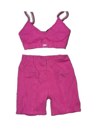 Designer × Kith × Streetwear Kith Pink Workout set