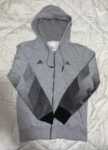 Adidas Adidas Grey Zip Up Hoodie