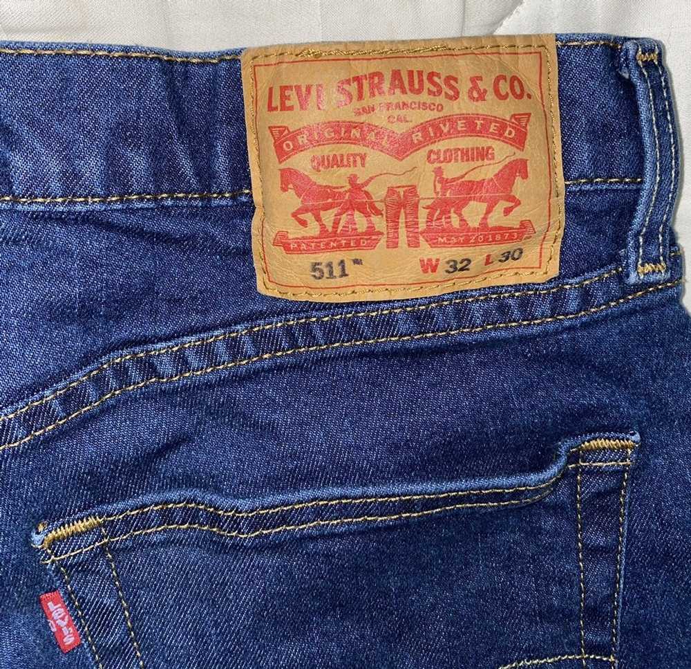Levi's Levi’s 511 Distressed Slim Jeans - image 3