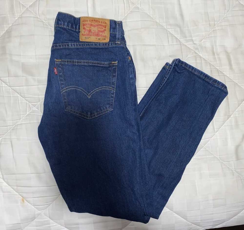 Levi's Levi’s 511 Distressed Slim Jeans - image 4