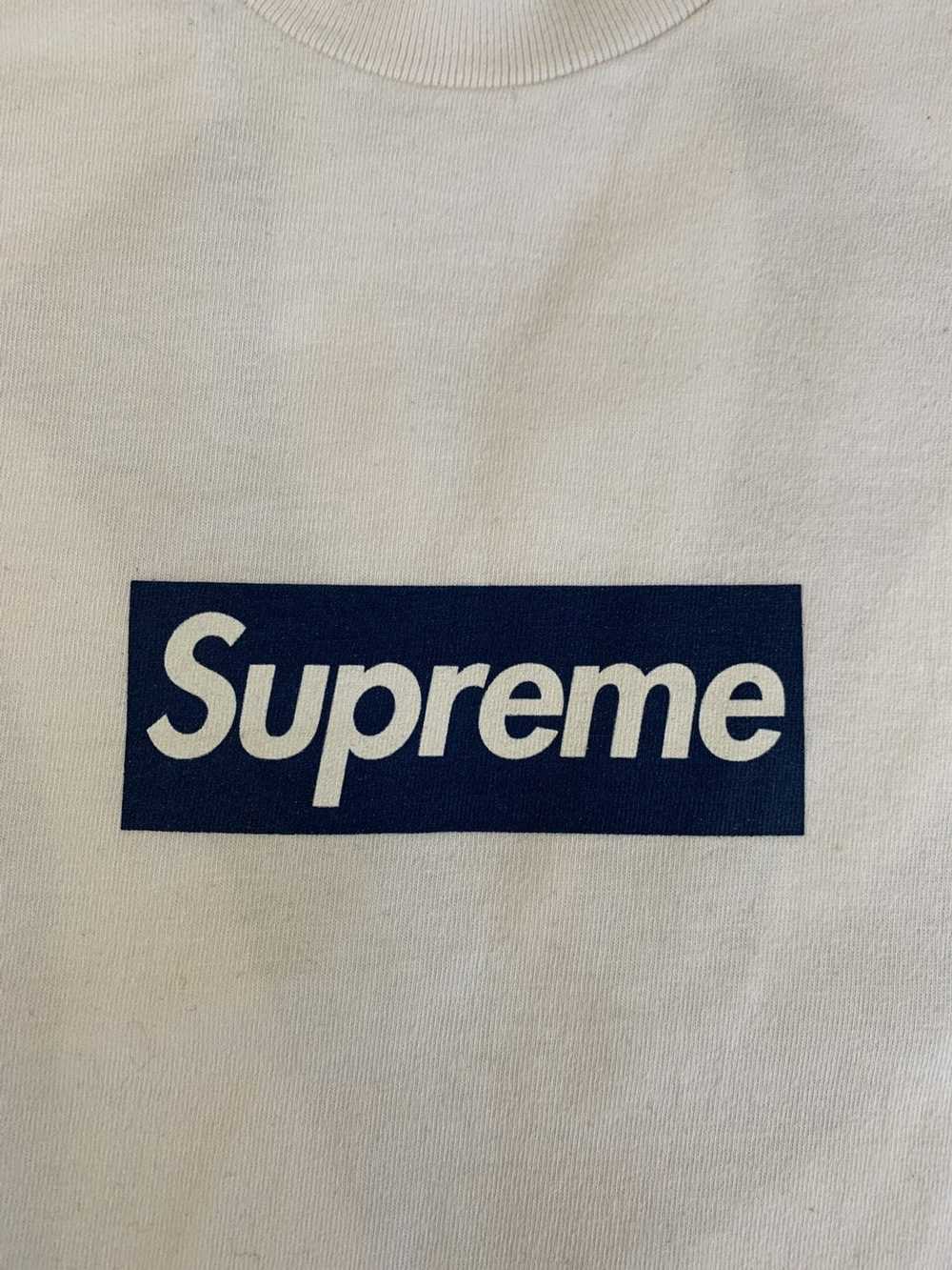 Supreme New York Yankees Box Logo Tee Size M