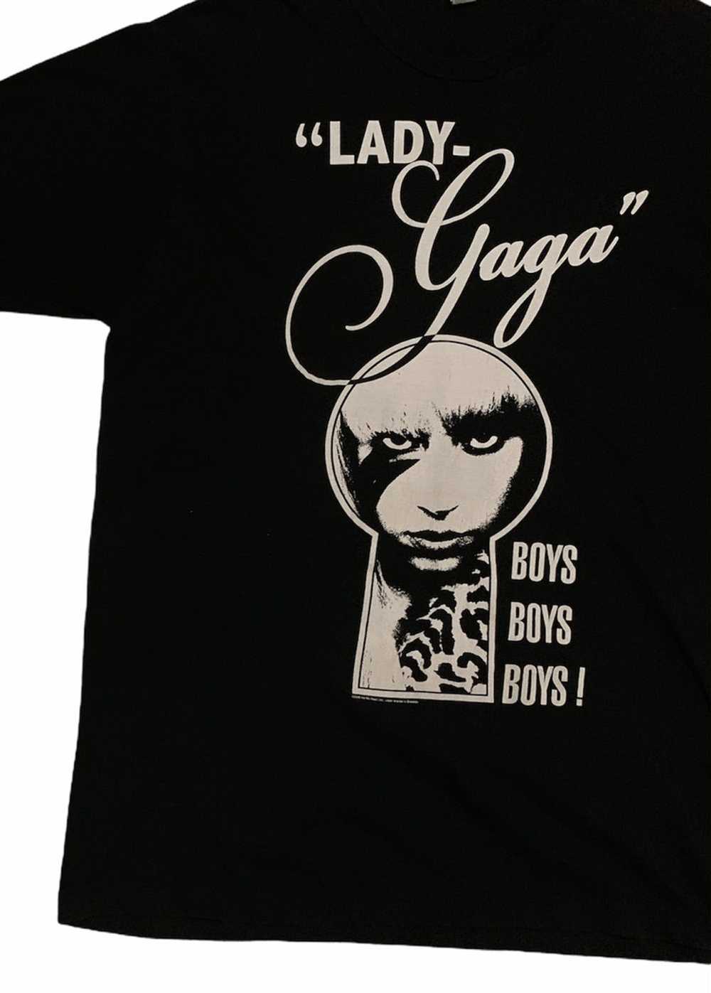 Band Tees × Vintage Rare Vintage Singer Lady Gaga… - image 3