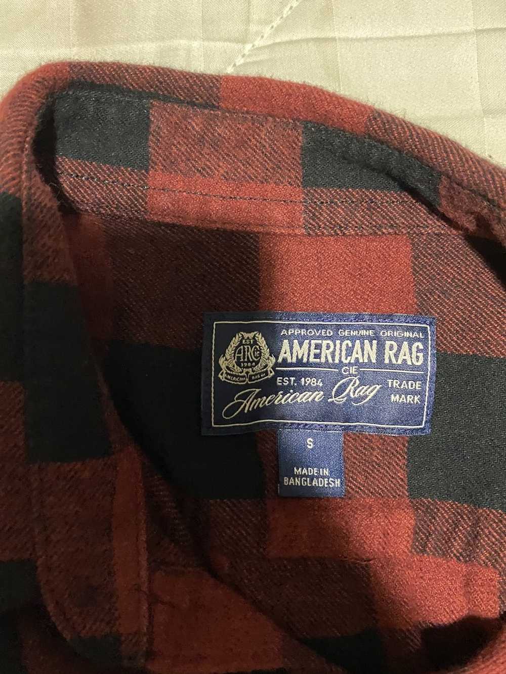 American Rag American Rag Flannel Black and Red - image 4