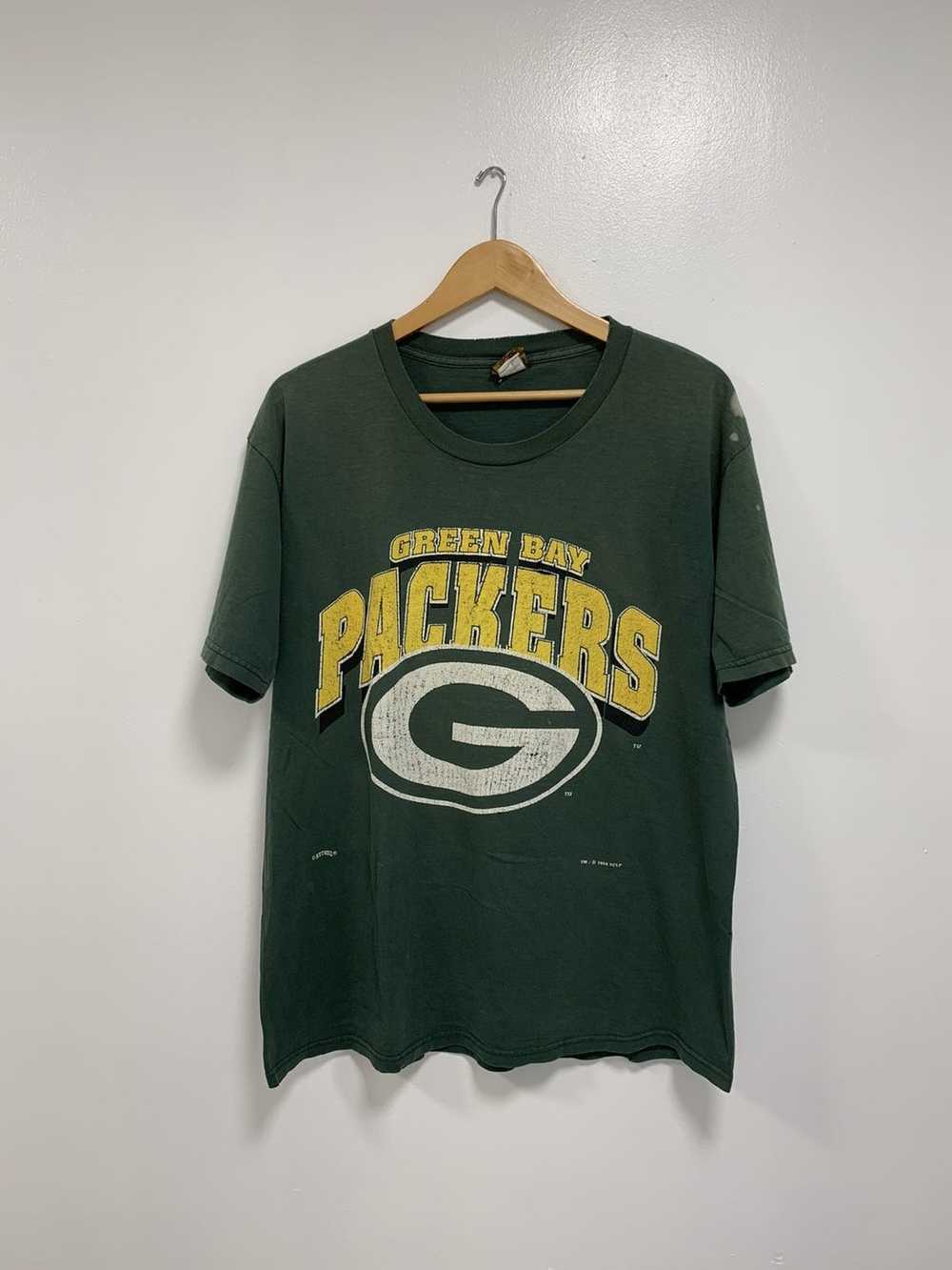 Made In Usa × NFL × Vintage Vintage 1994 Green Ba… - image 1