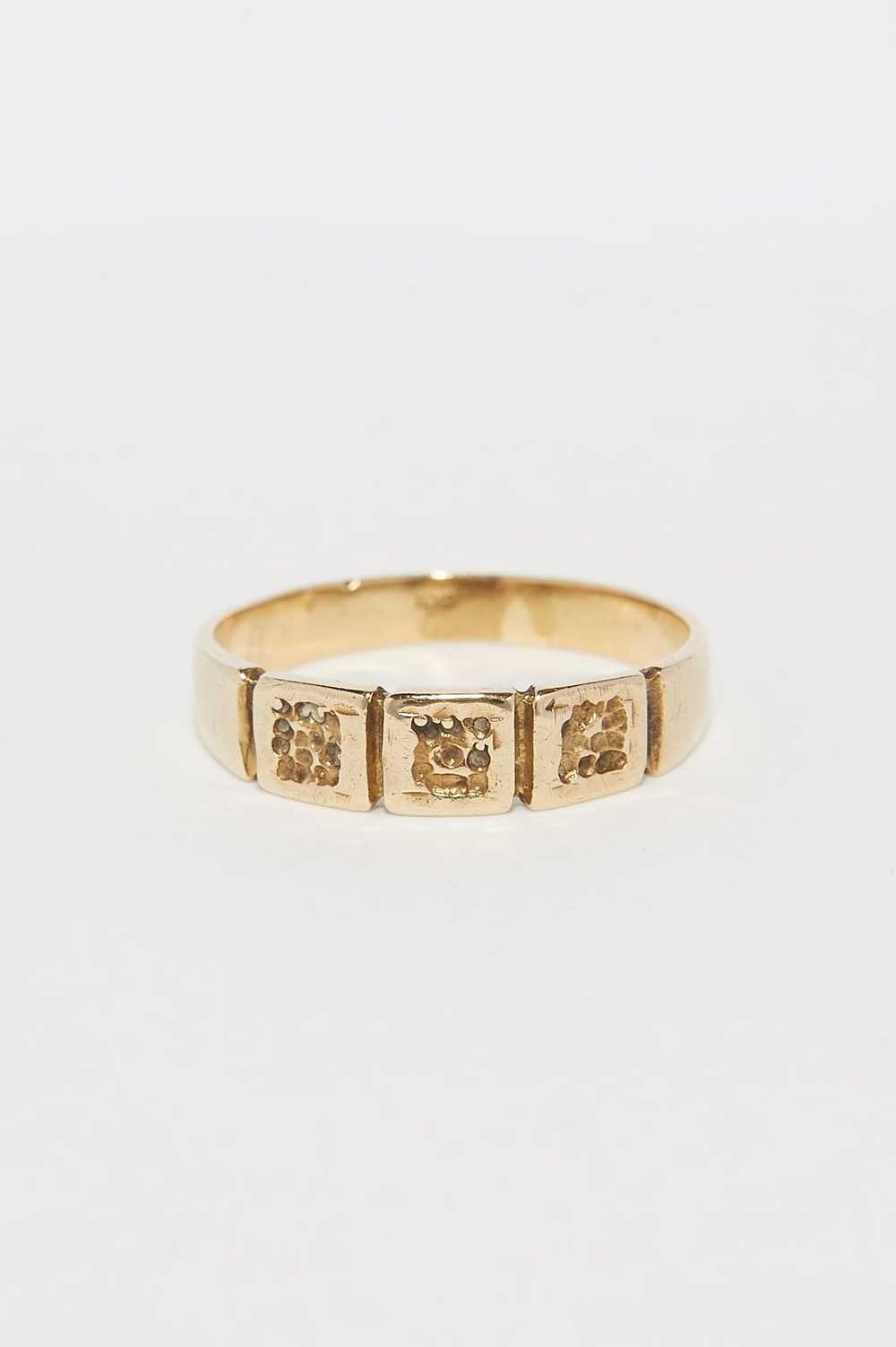 Gold Abstract Ring I - image 1