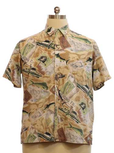 1990's Cooke Street Mens Cotton Hawaiian Shirt