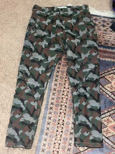 Sulvam Sulvam Adjustable Camouflage Trousers