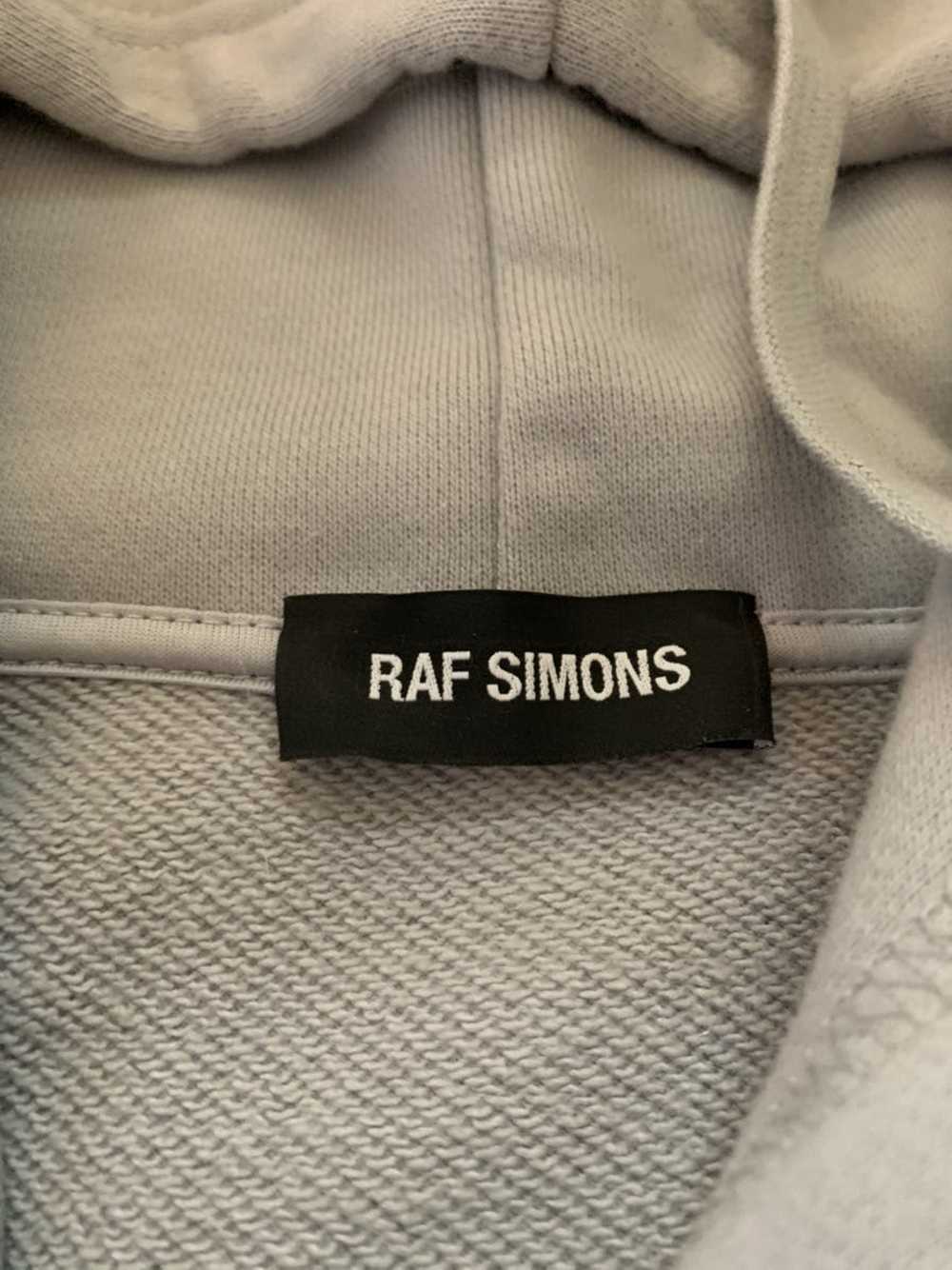 Raf Simons clubber graphic print hoodie - image 5