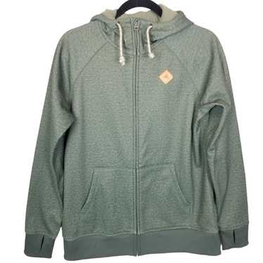 Burton Burton M Long Sleeves Full Zip Dryride Hoo… - image 1