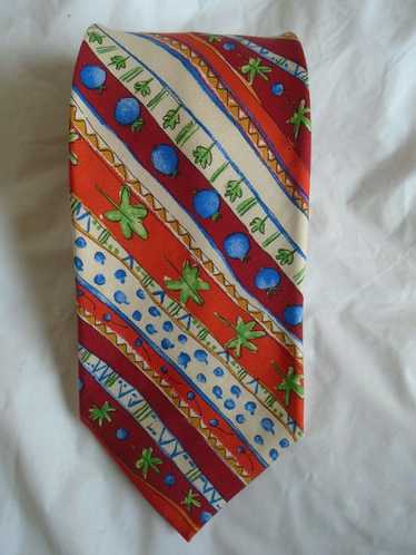 Bullock & Jones Multi Color Silk Tie