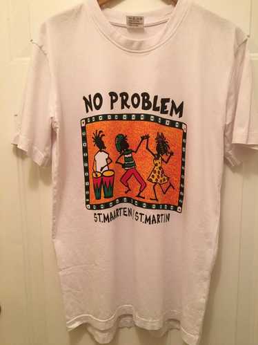 Vintage Vintage 90s Saint Maarten “No Problem” Tee