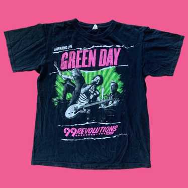 Band Tees × Tour Tee Green Day Tour T-shirt - image 1